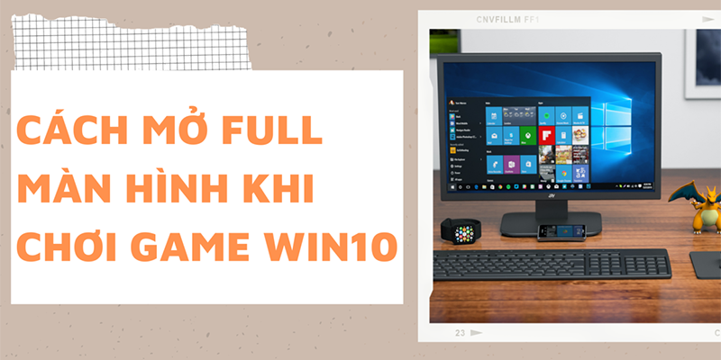 Full Màn Hình Khi Chơi Game Trên Steam, Epic, Origin