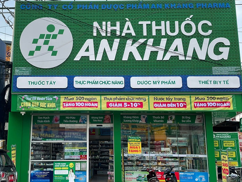 Nhà thuốc An Khang - Mạng lưới rộng khắp Nhà thuốc An Khang - Mạng lưới rộng khắp