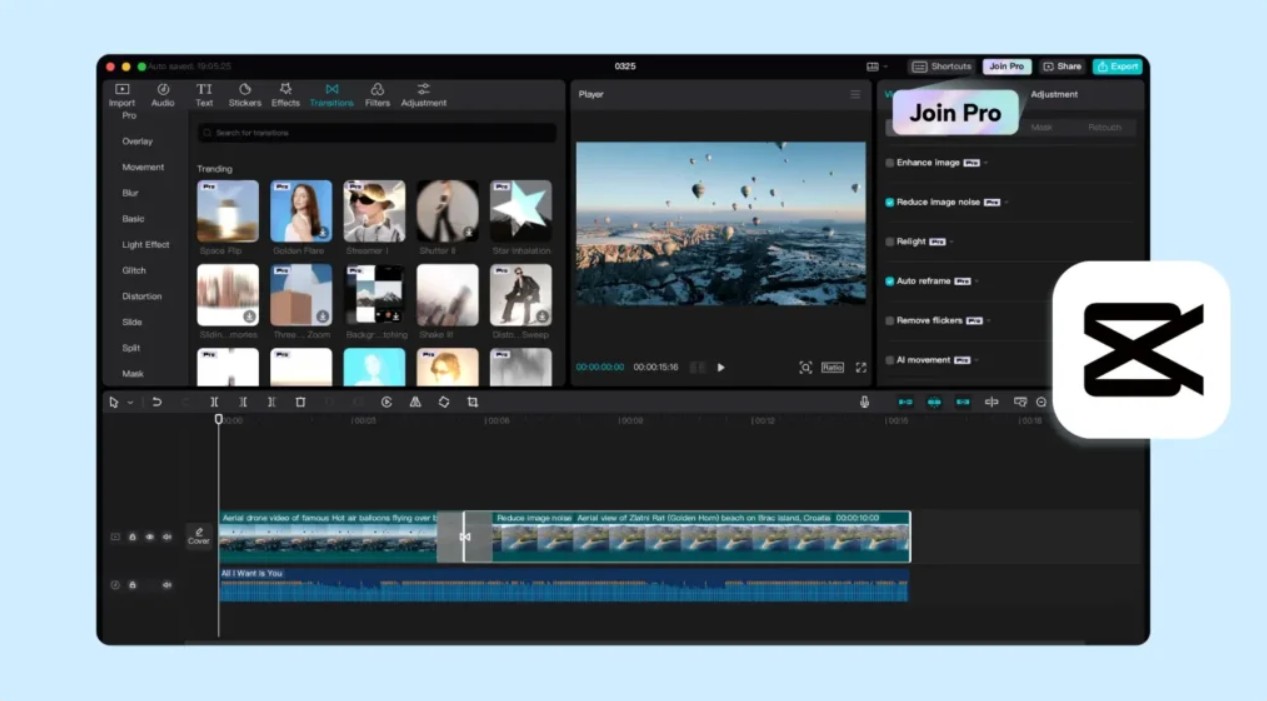 Các tính năng nâng cao