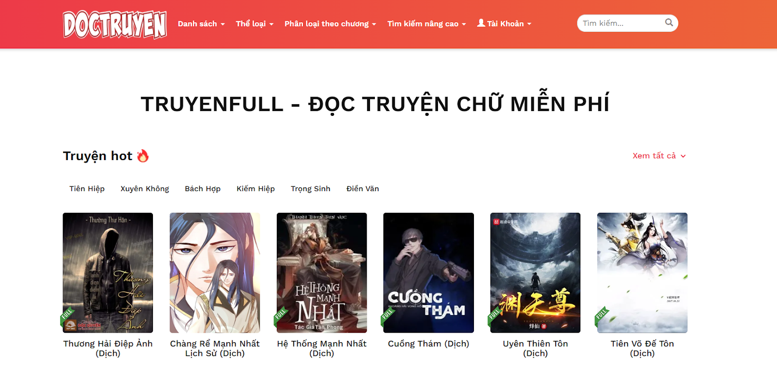 Doctruyen3q - Mẹo chọn truyện 3Q phù hợp với gu của bạn Doctruyen3q - Mẹo chọn truyện 3Q phù hợp với gu của bạn