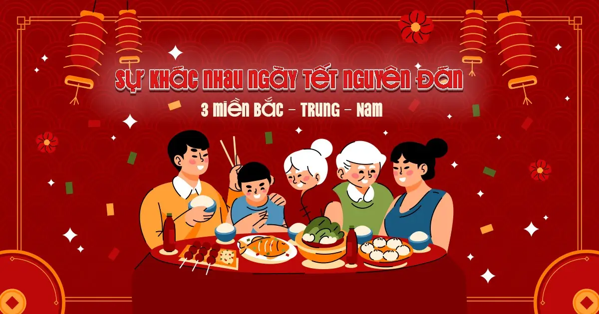 Tết nguyên đán - Món ăn truyền thống theo vùng miền Tết nguyên đán - Món ăn truyền thống theo vùng miền