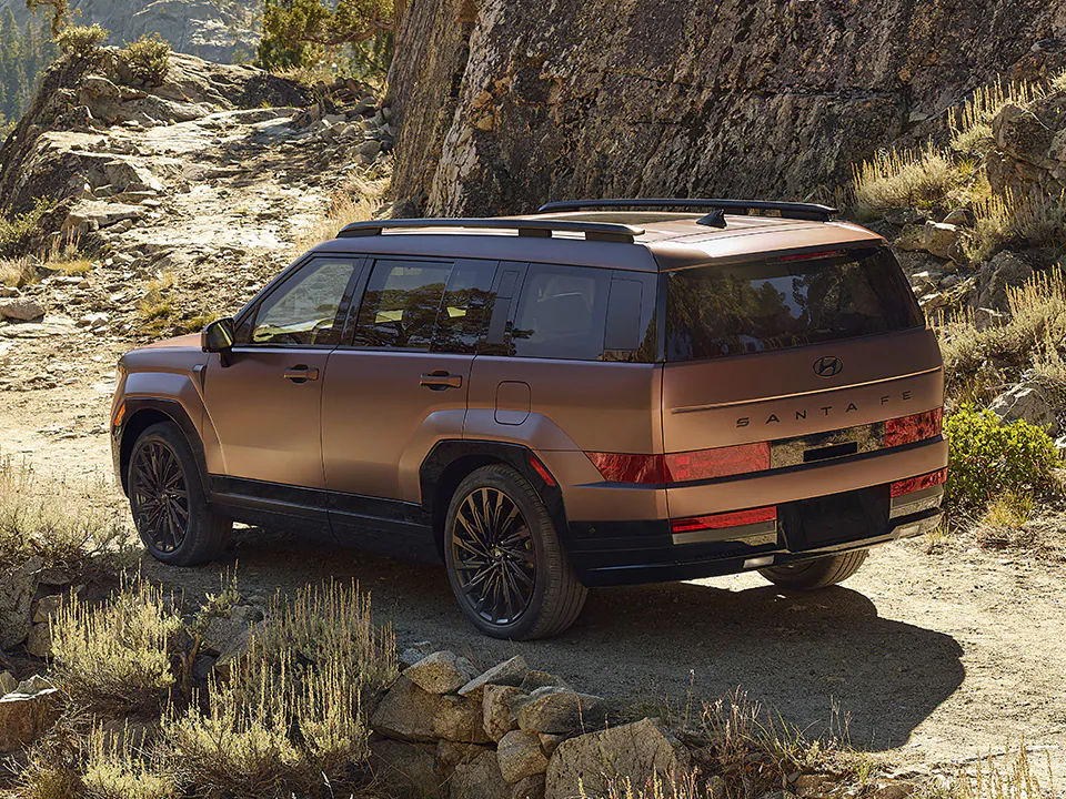 Santafe 2025 - Thiết kế ngoại thất và tỷ lệ thân xe Santafe 2025 - Thiết kế ngoại thất và tỷ lệ thân xe