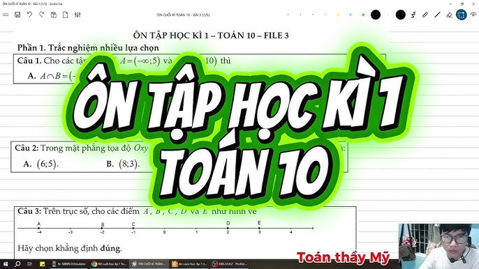 Toán 10 - Những thay đổi trọng tâm trong chương trình học toán 10 Toán 10 - Những thay đổi trọng tâm trong chương trình học toán 10