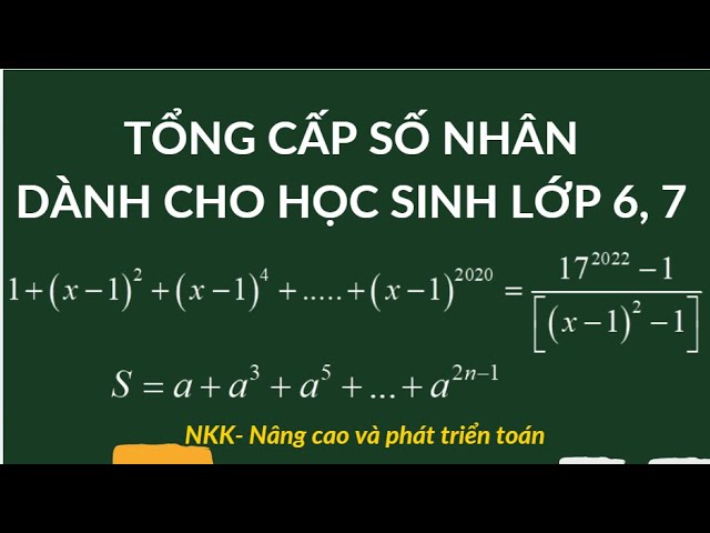 Cấp số nhân - Tìm hiểu bản chất của cấp số nhân trong chiến đấu Cấp số nhân - Tìm hiểu bản chất của cấp số nhân trong chiến đấu