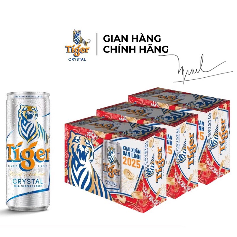 Tiger Bạc - Hương vị êm đằm Tiger Bạc - Hương vị êm đằm