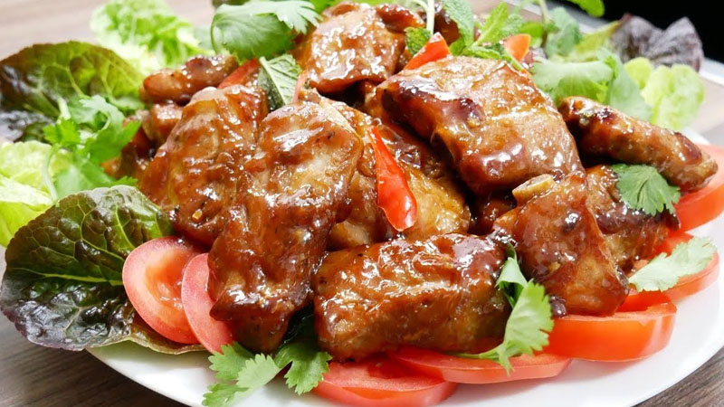 Sườn xào chua ngọt - Kết hợp rau củ để món ăn thêm thơm và đỡ ngấy Sườn xào chua ngọt - Kết hợp rau củ để món ăn thêm thơm và đỡ ngấy