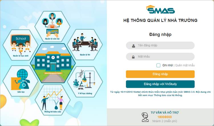 Smas 4.0 - Quản lý dữ liệu học sinh và lớp học Smas 4.0 - Quản lý dữ liệu học sinh và lớp học