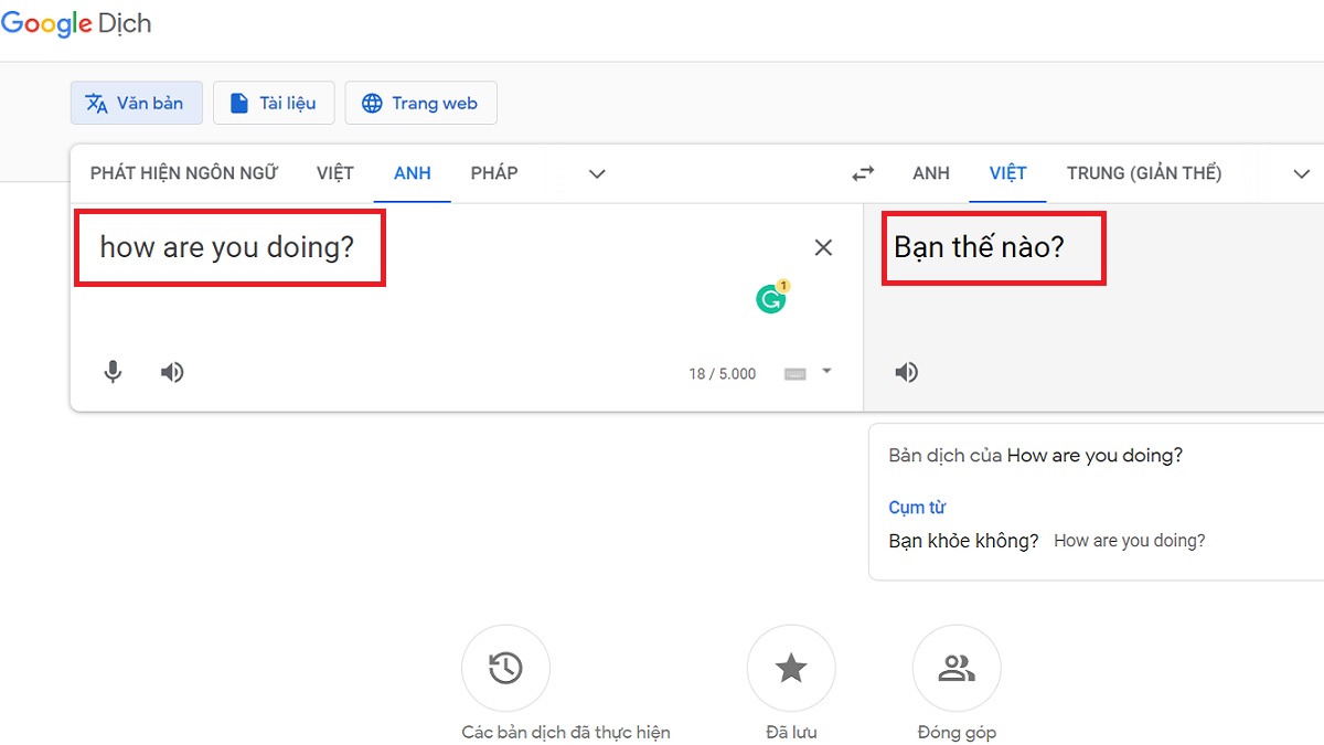 Google dịch - Viết lại câu gốc trước khi dịch nếu cần Google dịch - Viết lại câu gốc trước khi dịch nếu cần