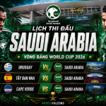 Lịch Thi Đấu Của Đội Tuyển Saudi Arabia World Cup 2026 Mới Nhất