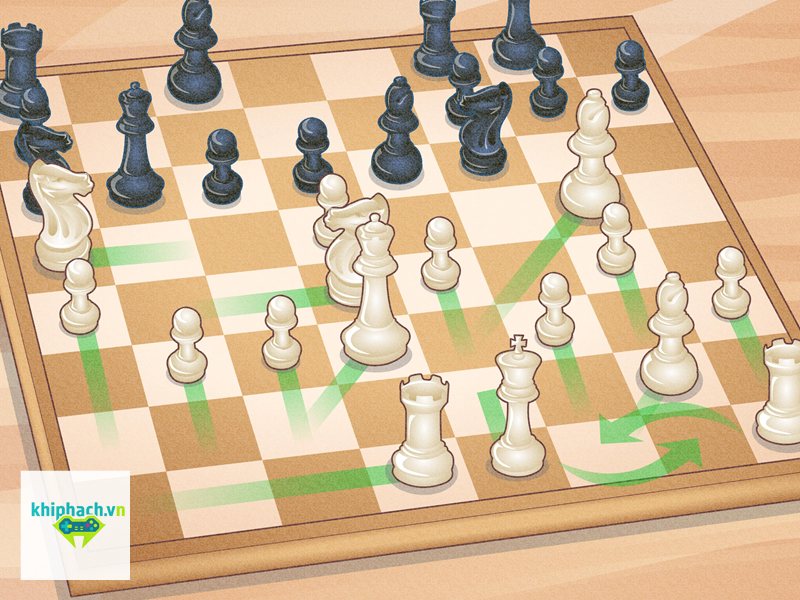 Chess - Cách di chuyển từng quân trên bàn cờ Chess - Cách di chuyển từng quân trên bàn cờ