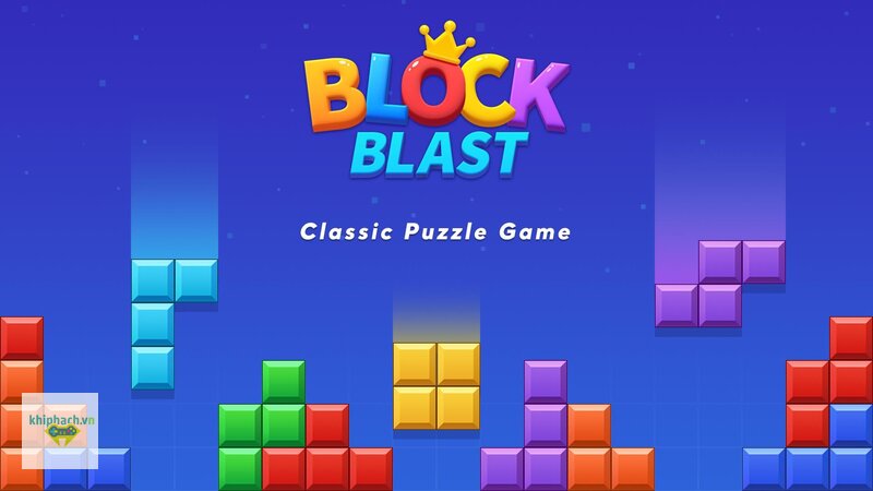 Block Blast - Mảnh không rơi, người chơi tự chọn chỗ đặt Block Blast - Mảnh không rơi, người chơi tự chọn chỗ đặt