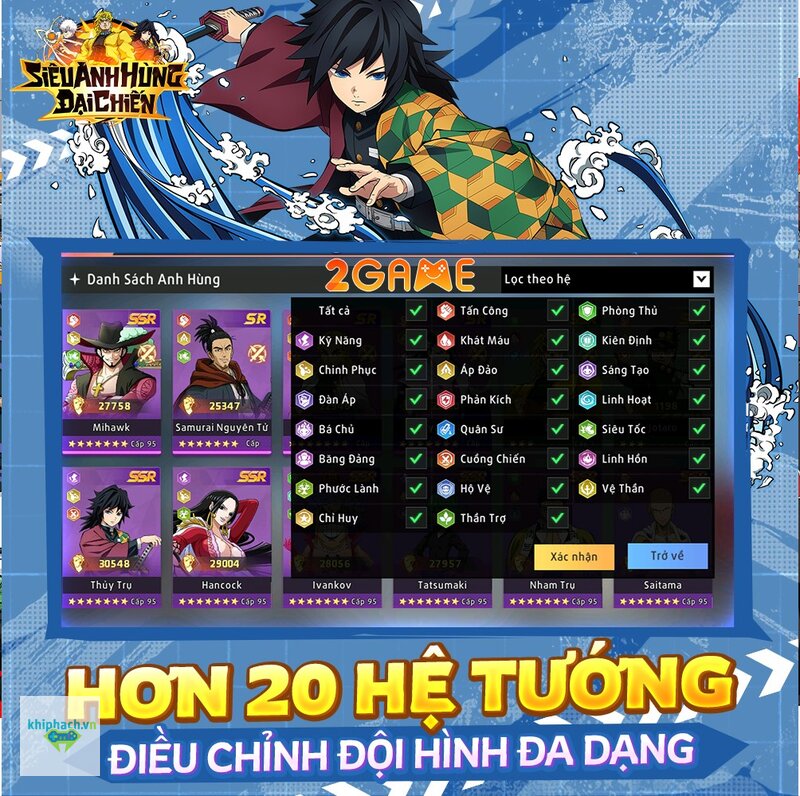 Game chiến thuật dàn trận anh hùng - Ra quyết định khi thông tin không đầy đủ Game chiến thuật dàn trận anh hùng - Ra quyết định khi thông tin không đầy đủ