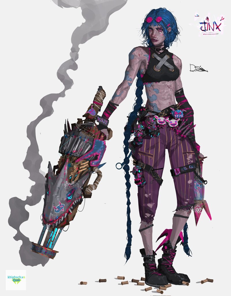 Jinx - Jinx và sức hút của mô-típ nhân vật hỗn loạn Jinx - Jinx và sức hút của mô-típ nhân vật hỗn loạn