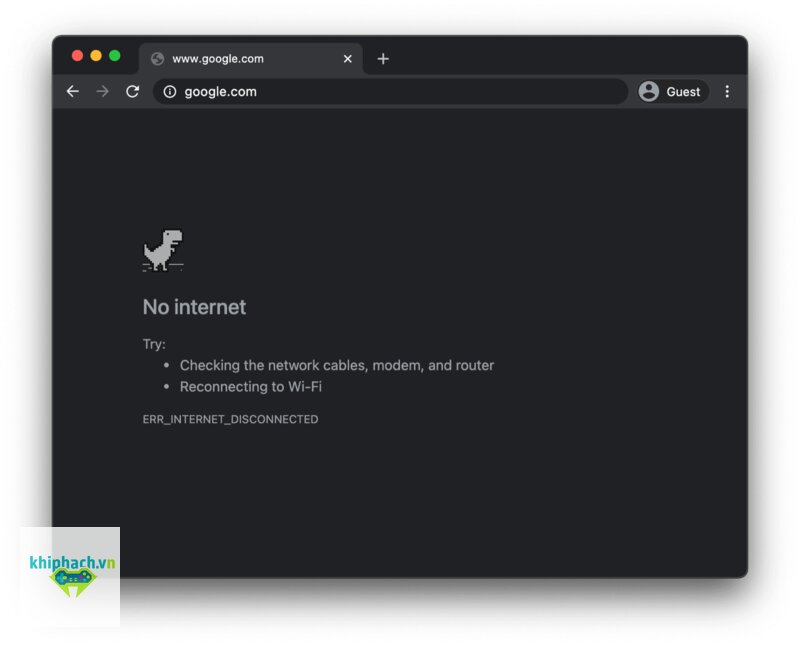 Chrome Dino - Tốc độ tăng không ngừng Chrome Dino - Tốc độ tăng không ngừng