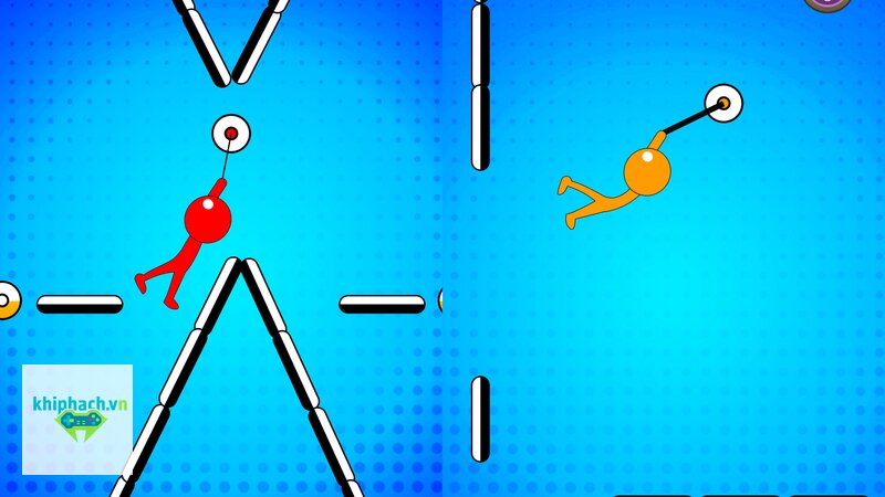 Stickman Hook - Các bước qua màn đầu tiên Stickman Hook - Các bước qua màn đầu tiên
