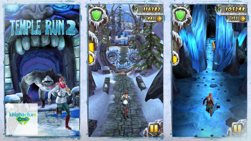 Temple Run 2 - Đoạn đường đặc biệt và tốc độ tăng dần Temple Run 2 - Đoạn đường đặc biệt và tốc độ tăng dần